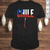 Funny Chilean Gift – Chile Country Map Flag Shirt