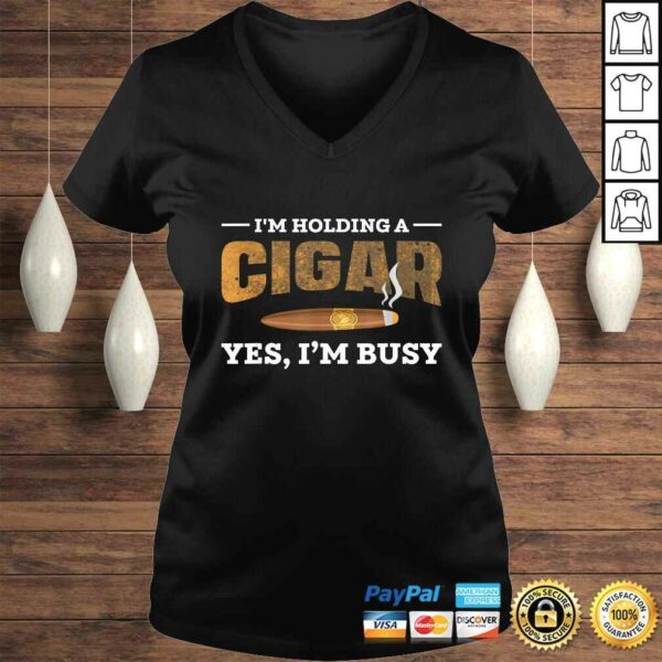 Funny Cigar Smoking Shirt Men Gifts for Cigar Lovers TShirt Gift