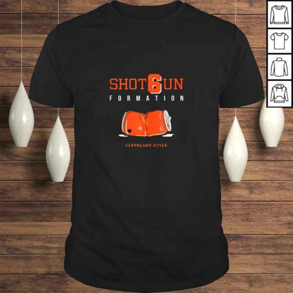 Funny Cleveland Shot Gun Formation TShirt