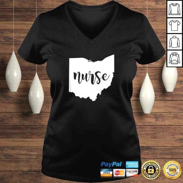 Funny Cute Ohio Nurse Tee Shirt