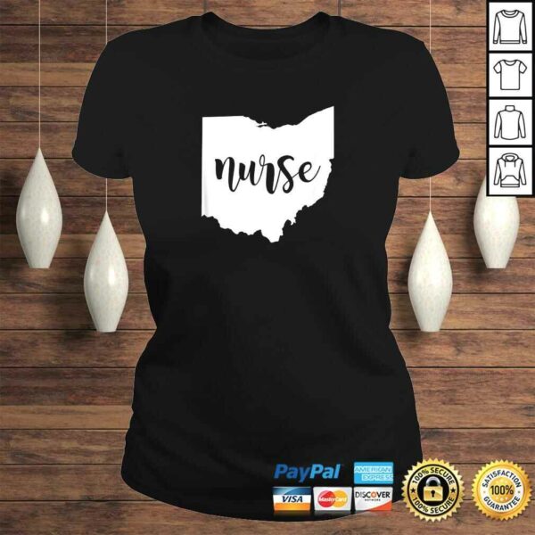 Funny Cute Ohio Nurse Tee Shirt