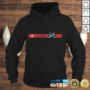 Funny Cyclist Flag Switzerland Shirt Swiss Bike Racing CH Shirt 4