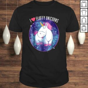 Funny Despicable Me Minions I Love Fluffy Unicorns Graphic Shirt Funny Despicable Me Minions I Love Fluffy Unicorns Graphic Shirt