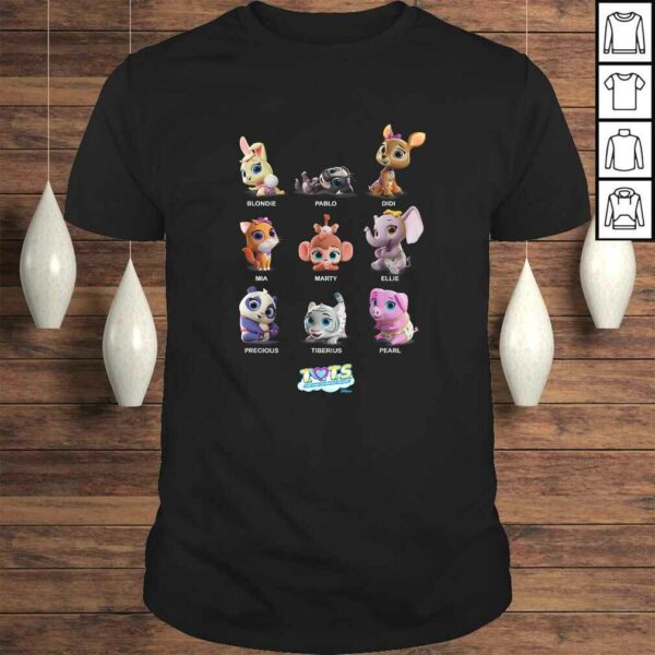 Funny Disney Junior T.O.T.S. Characters Tee Shirt