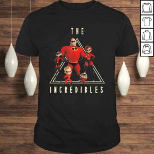 Funny Disney Pixar Incredibles Classic Family Shot Graphic V-Neck T-Shirt Funny Disney Pixar Incredibles Classic Family Shot Graphic V-Neck T-Shirt
