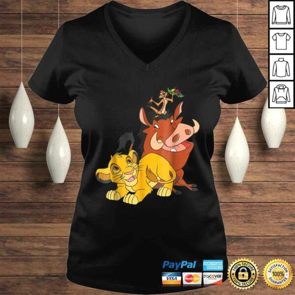 Funny Disney The Lion King Young Simba Timon and Pumbaa Tee Shirt