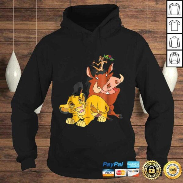 Funny Disney The Lion King Young Simba Timon and Pumbaa Tee Shirt