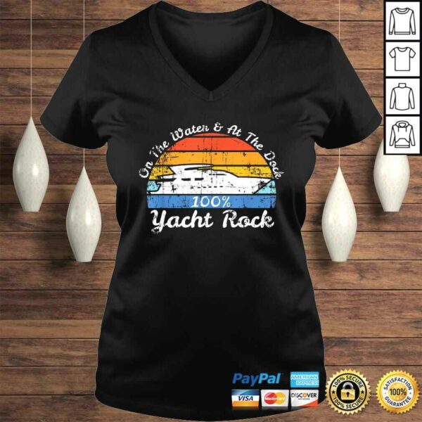 Funny Distressed Retro Yacht Rock TShirt