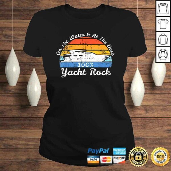 Funny Distressed Retro Yacht Rock TShirt