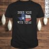 Funny Don’t Mess With Vintage Texas Longhorn Lone Star State Tee T-Shirt