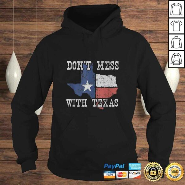 Funny Don’t Mess With Vintage Texas Longhorn Lone Star State Tee T-Shirt