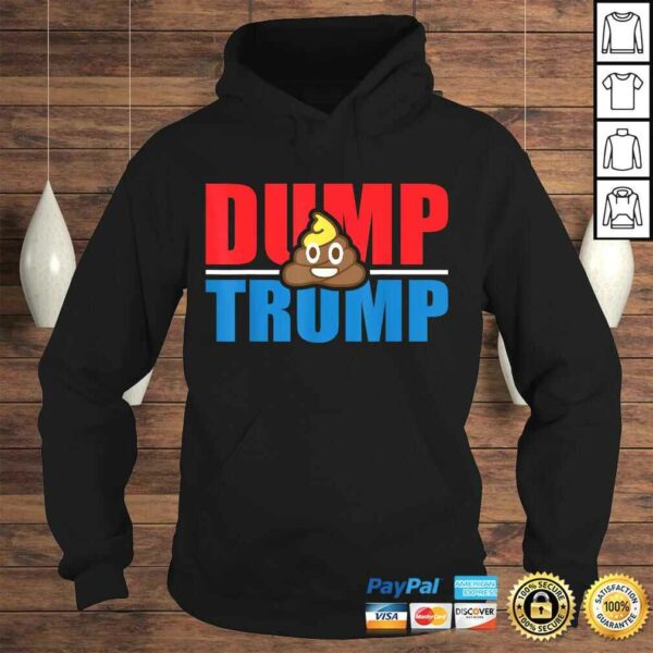 Funny Dump Trump Poop Emoji Anti Trump Impeach Trump 86 45 Shirt