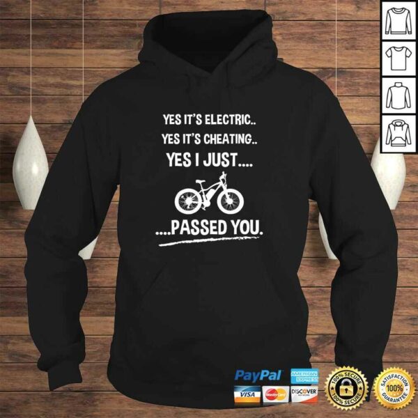 Funny E-Bike Shirt Yes It’s Electric