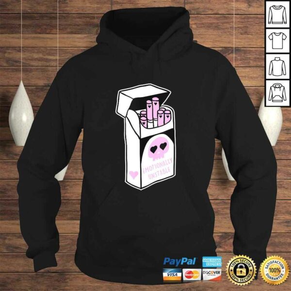 Funny Emotionally Unstable Kawaii Pastel Goth TShirt