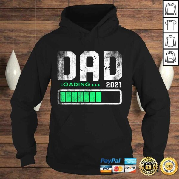 Funny Father’s Day Mens Dad Est 2021 Loading Future New Daddy Baby TShirt