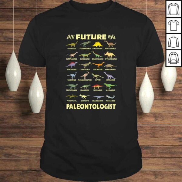 Funny Future Paleontologist Dinosaur Shirts Boys And Girls Gift TShirt