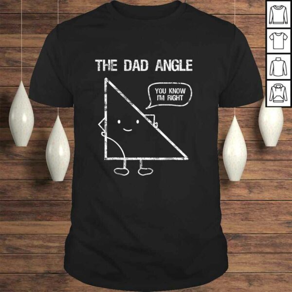 Funny Geometry Shirts for Dads who love Math for Christmas!