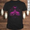 Funny Goth Moth And Crescent Moon Creepy Shirt Gift For Goths Gift Top