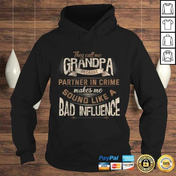 Funny Grandpa Shirt Birthday Christmas Gift for Grandad V-Neck T-Shirt