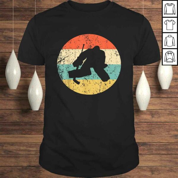 Funny Hockey Shirt – Vintage Retro Hockey Goalie TShirt