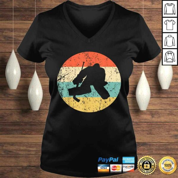 Funny Hockey Shirt – Vintage Retro Hockey Goalie TShirt