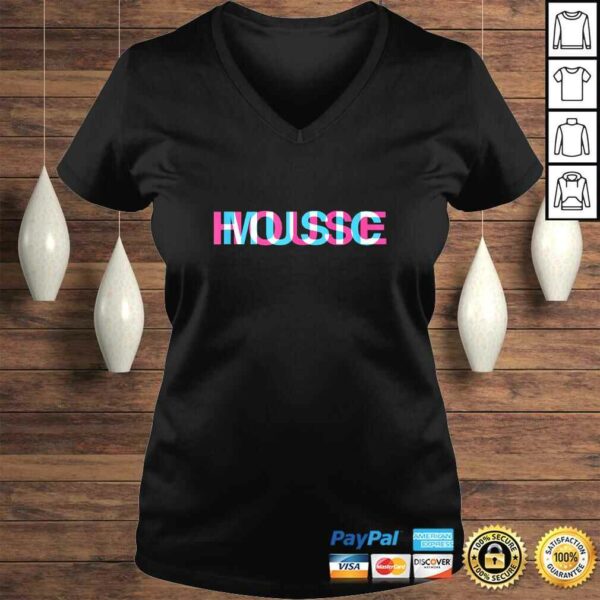 Funny House Music Glitch Optical Illusion EDM Rave Shirt