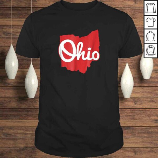 Funny I Love My Ohio Home Script Ohio Shirt