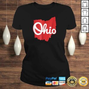 Funny I Love My Ohio Home Script Ohio Shirt 3