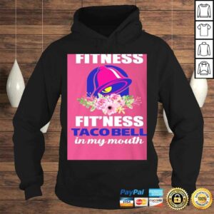 Funny I'm Into Fitness Fit'ness Taco Bell in My Mouth V-Neck T-Shirt 3 Funny Im Into Fitness Fitness Taco Bell in My Mouth V Neck T Shirt 4