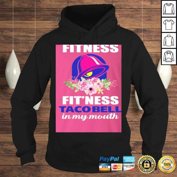 Funny I’m Into Fitness Fit’ness Taco Bell in My Mouth V-Neck T-Shirt