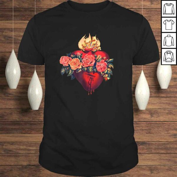 Funny Immaculate Heart of Mary Vintage Blessed Catholic Sorrows Shirt