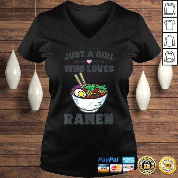 Funny Japanese Ramen Noodles Shirt Girls Anime Lovers Gifts