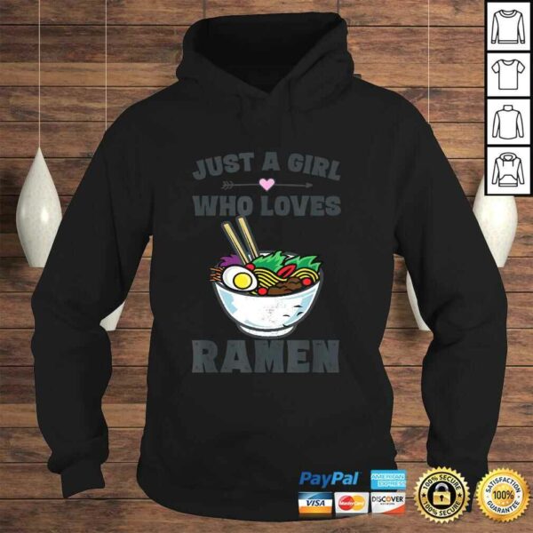 Funny Japanese Ramen Noodles Shirt Girls Anime Lovers Gifts