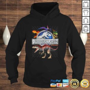 Funny Jurassic World Evolved Dino Grid T-Rex Graphic Shirt 3 Funny Jurassic World Evolved Dino Grid T Rex Graphic Shirt 4