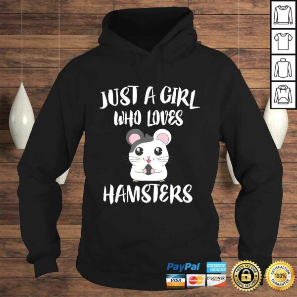 Funny Just A Girl Who Loves Hamsters Animal Shirt