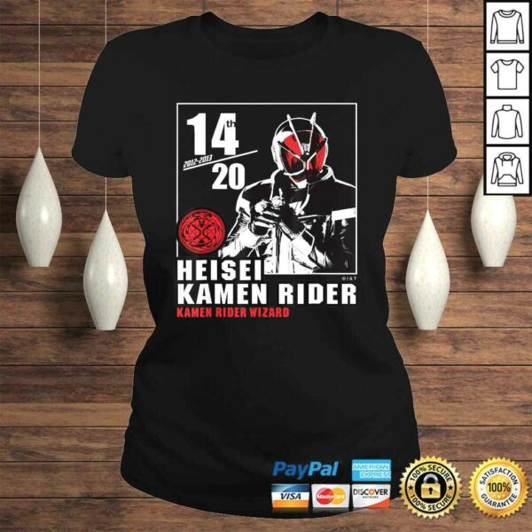 Funny Kamen Rider Wizard Heisei Rider Anniversary Shirt