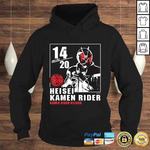 Funny Kamen Rider Wizard Heisei Rider Anniversary Shirt