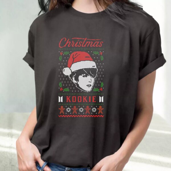 Funny Kpop Jungshook Kookie T Shirt Xmas Design