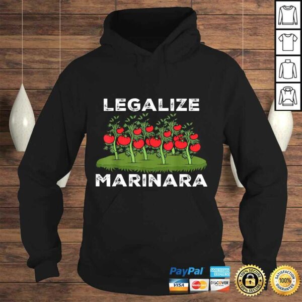 Funny Legalize Marinara Sauce Italian Food Humor Shirt