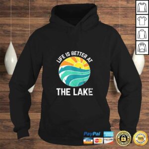 Funny Life Is Better At The Lake Boating Fishing Cabin Tee Shirt 4