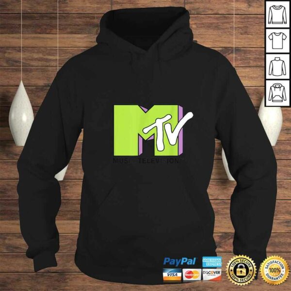 Funny Lime Green And Purple MTV Logo Fill TreatmenGift Top