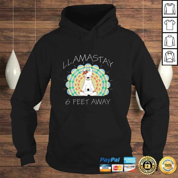 Funny Llamastay 6 Feet Away – Llama Stay 6 Feet Away T-shirt