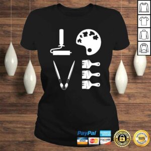 Funny Love Art Tools ArtisV-Neck T-Shirt 2 Funny Love Art Tools ArtisV Neck T Shirt 3