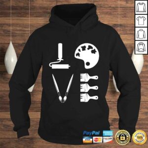 Funny Love Art Tools ArtisV-Neck T-Shirt 3 Funny Love Art Tools ArtisV Neck T Shirt 4