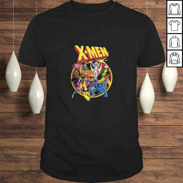 Funny Marvel X-Men Animated Series Retro 90s Tee T-Shirt
