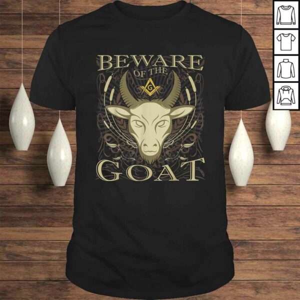 Funny Masonic Shirt Beware Of The Goat Funny Freemason TShirt