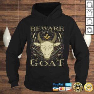 Funny Masonic Shirt Beware Of The Goat Funny Freemason TShirt 4