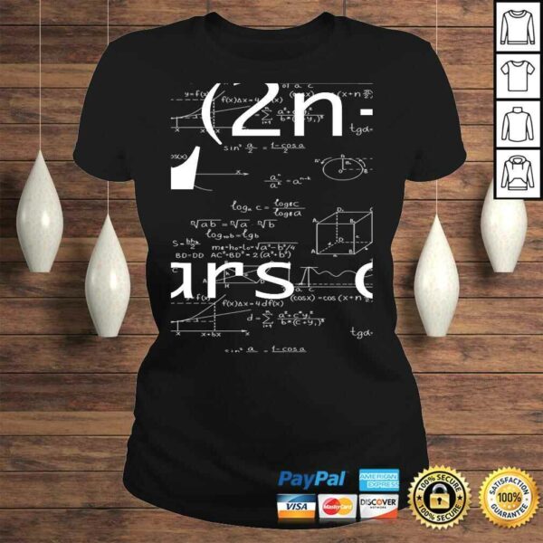 Funny Math Geek 18th Birthday, 18 Years Old Shirt Boy, Girl