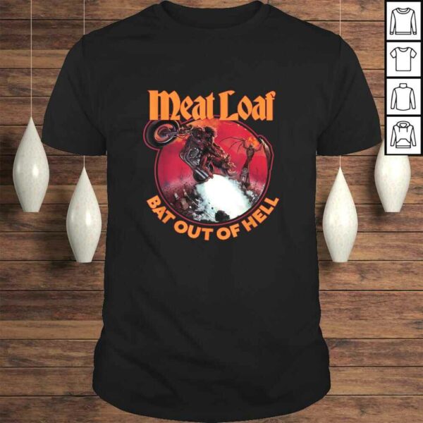 Funny Meat Loaf Bat Out of Hell Tee T-Shirt