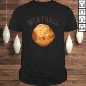 Funny Meatball Graphic